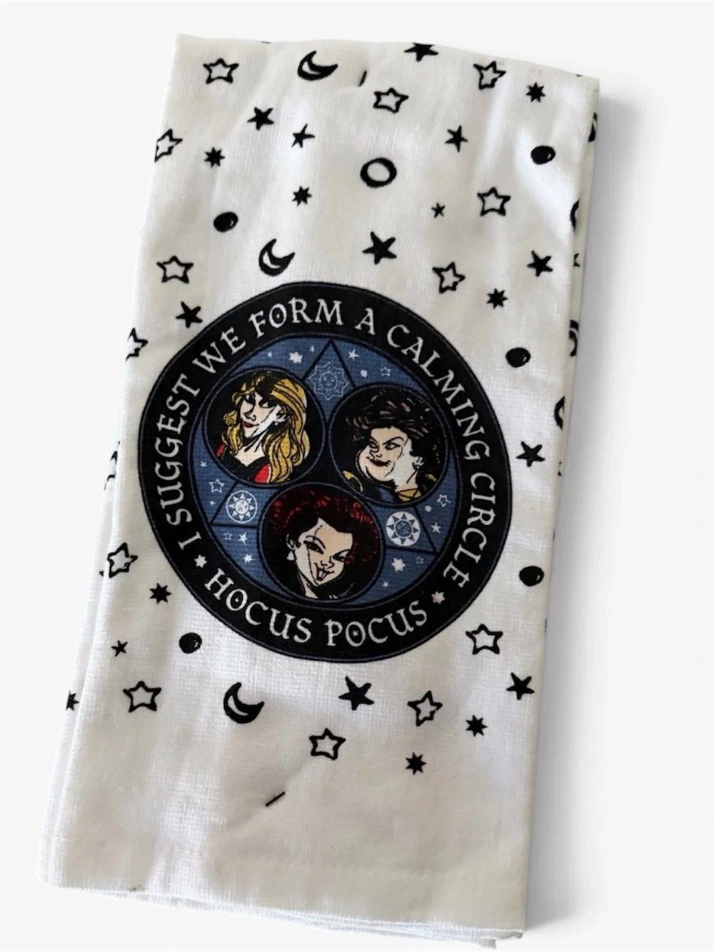 Hocus Pocus Kitchen Decorative Towel